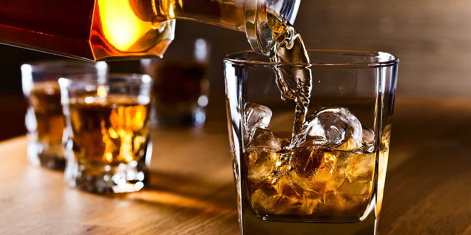 Whiskey on ice