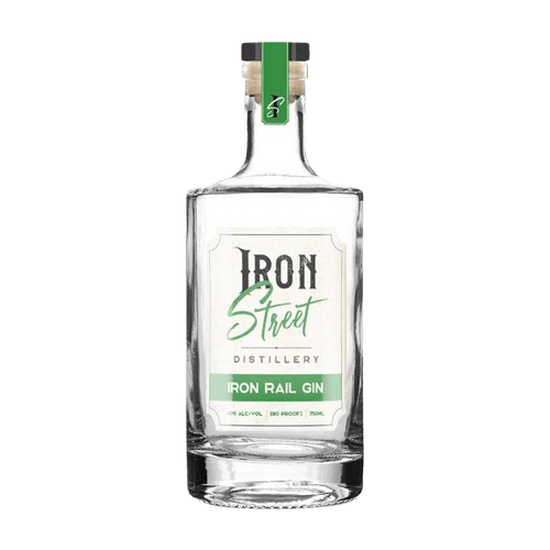 Iron Rail gin bottle