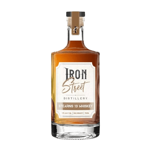 Stearns 13 whiskey bottle